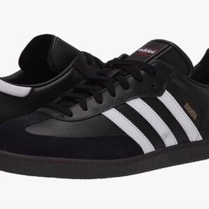 Adidas Sambas. Brand new never worn Black Leather/suede